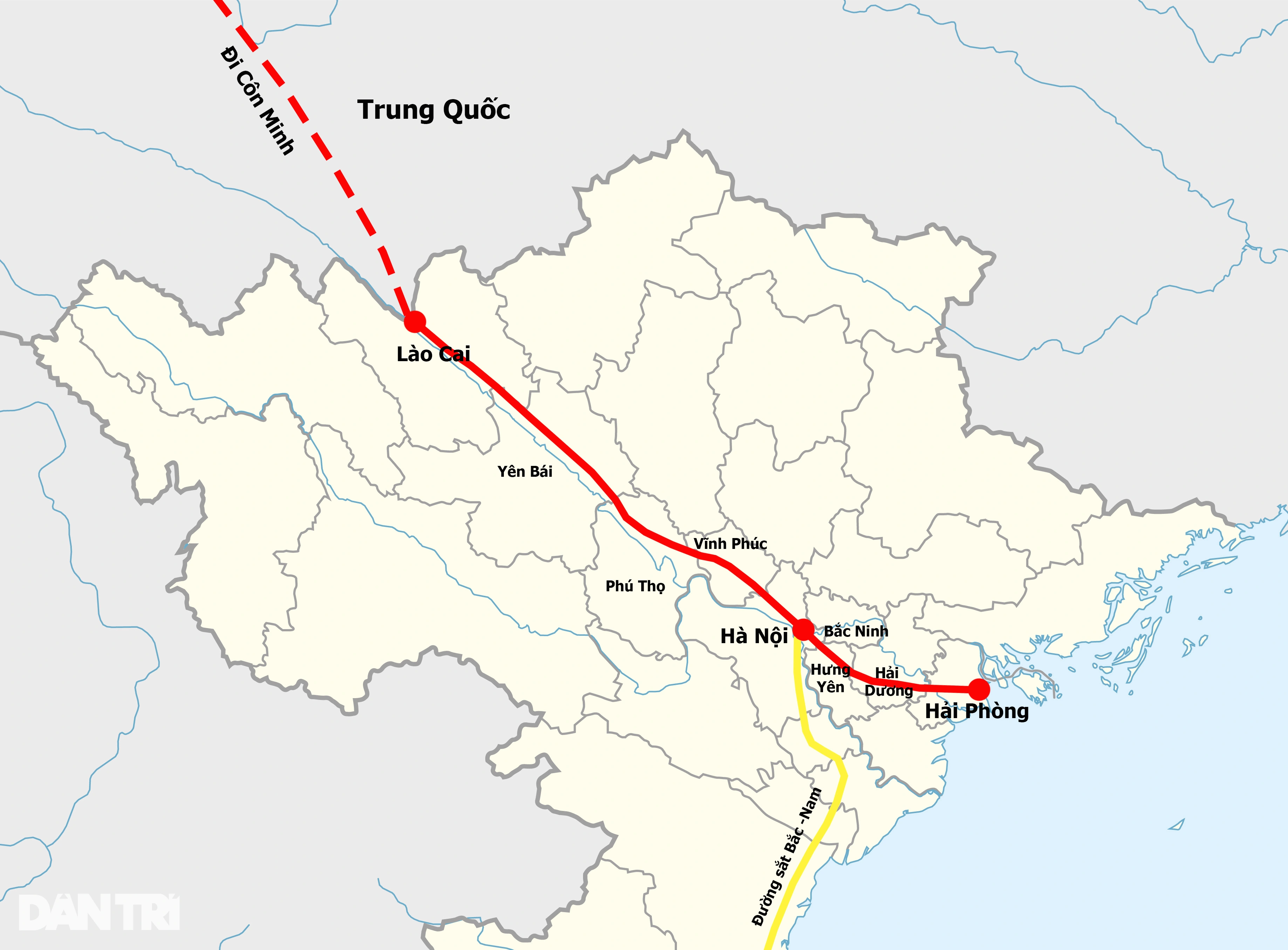 Wie wird die 11,6 Milliarden USD teure Eisenbahnstrecke Lao Cai – Hai Phong umgesetzt?