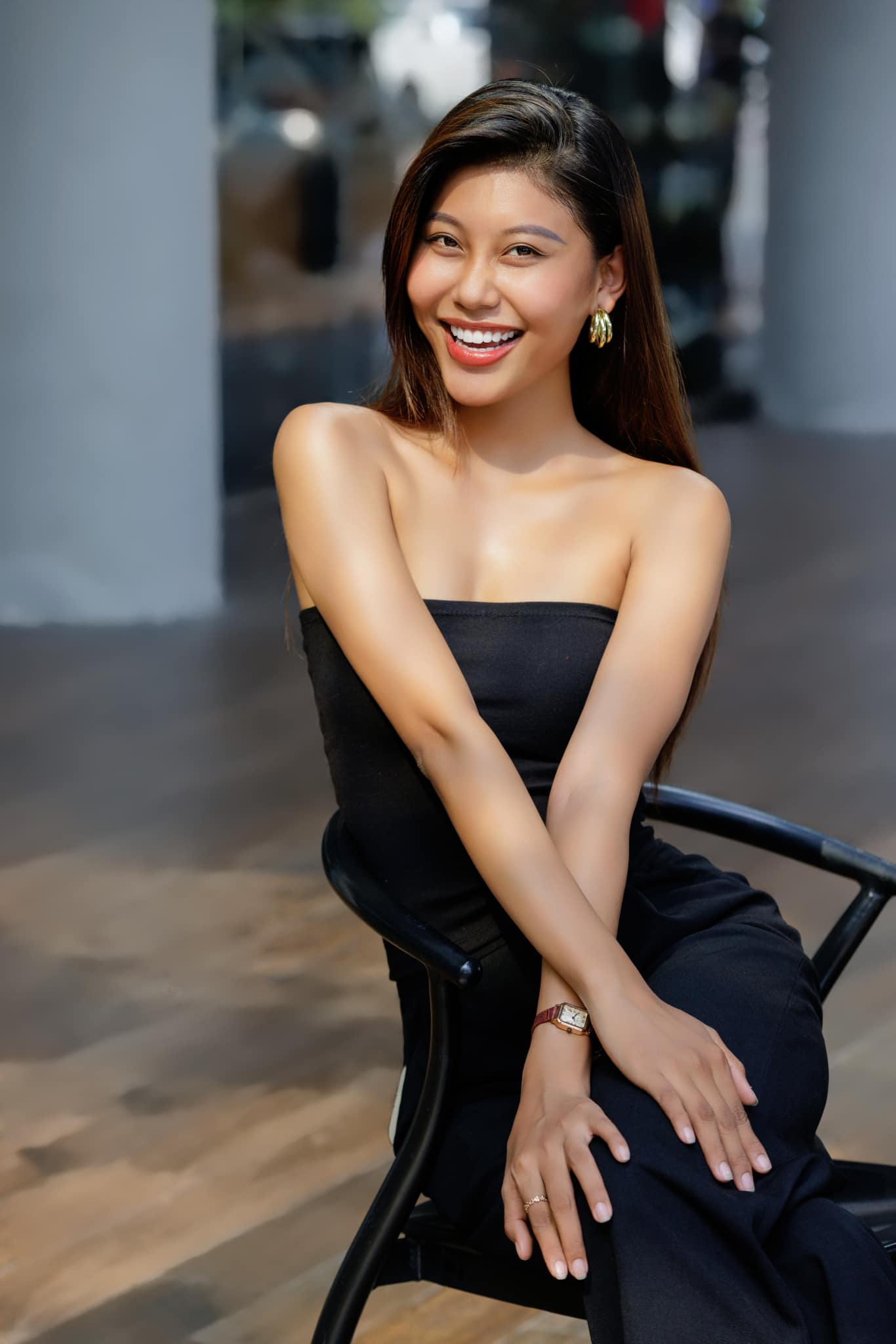 Hoa hậu Lan Anh được Á hậu Thạch Thu Thảo nói điều bất ngờ trước ngày thi Miss Earth 2023 - Ảnh 4.