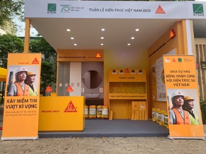 Sika brings new heat-resistant solutions to Vietnam Architecture Exhibition Week - 1