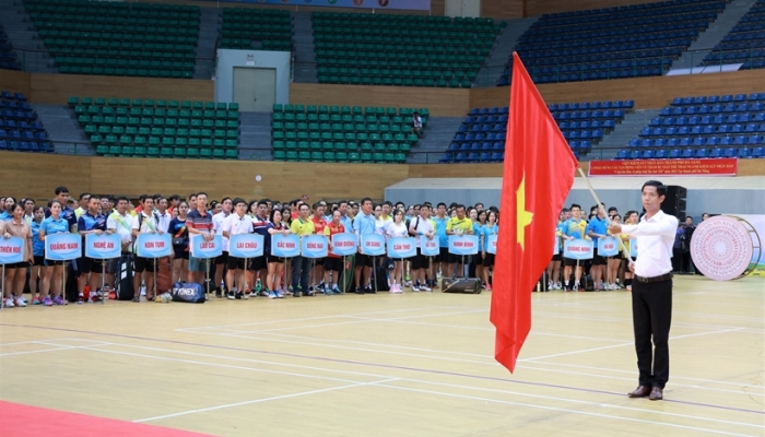 More than 700 athletes attend the 12th People's Procuracy Sports Festival 'Law Protection Newspaper Cup'