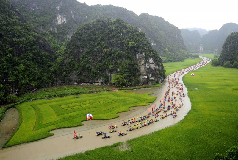 La zone touristique de Tam Coc - Bich Dong est temporairement fermée aux visiteurs à partir du 9 juillet