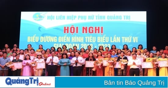 Biểu dương 75 điển hình phụ nữ tiêu biểu cấp tỉnh lần thứ VI, giai đoạn 2018