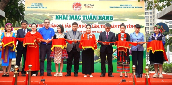 Promoting Yen Bai agricultural products in Hanoi