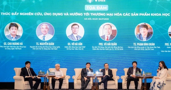 VINIF đắc lực hỗ trợ các nhà khoa học thương mại hóa sản phẩm nghiên cứu