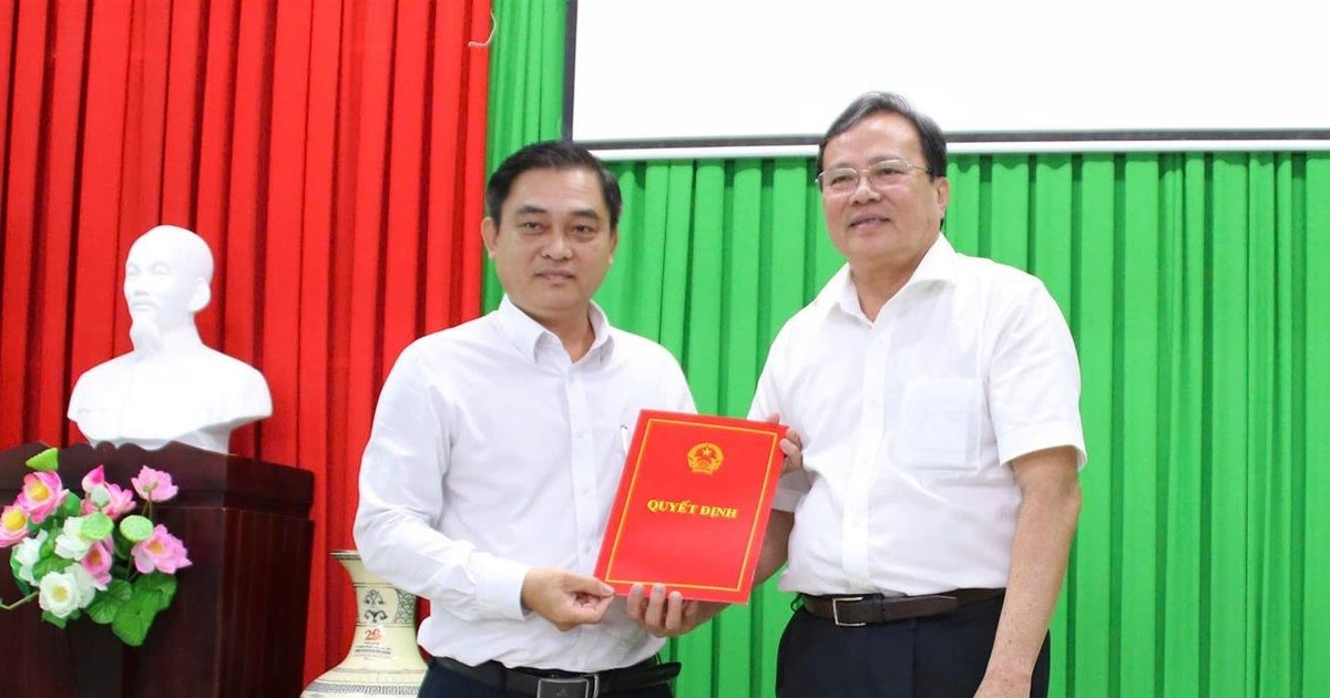 Mr. Truong Van Huy is the Director of Tra Vinh Department of Natural Resources and Environment.