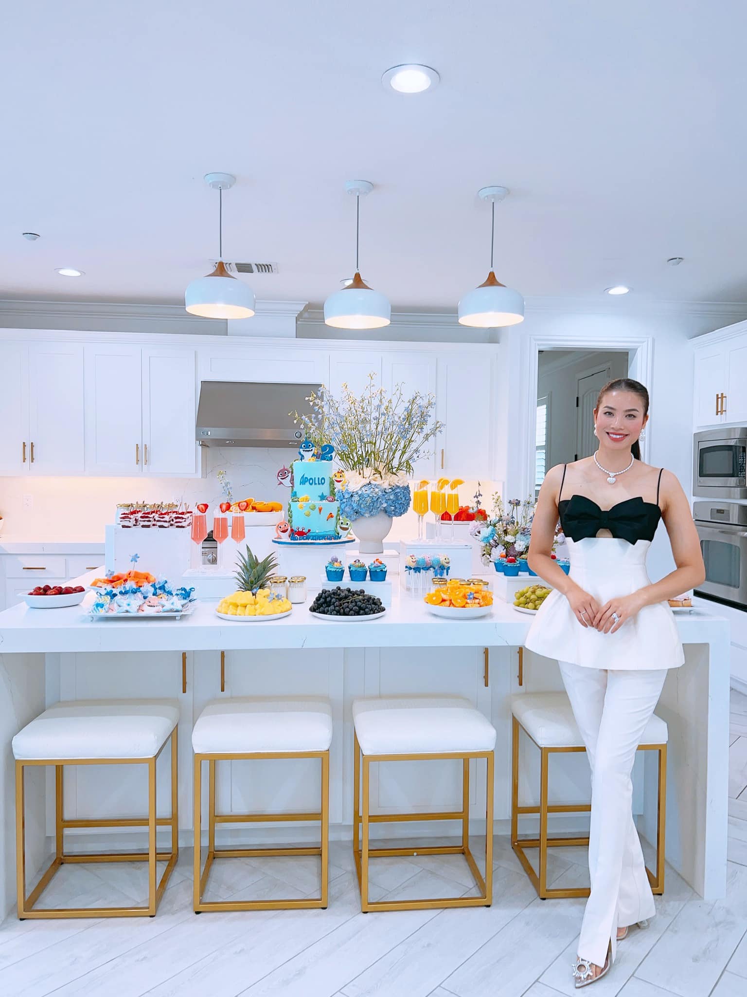 Cuộc sống đáng ngưỡng mộ của một Hoa hậu Việt tại Mỹ có loạt nhẫn kim cương 