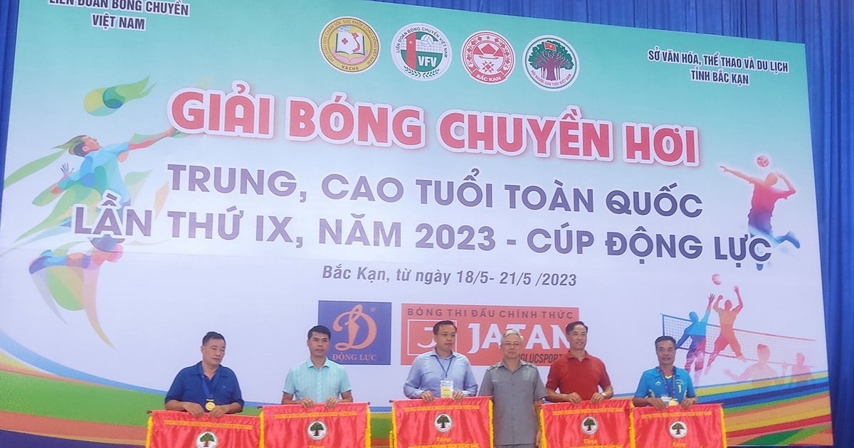 Giải Bóng chuyền hơi trung, cao tuổi toàn quốc lần thứ IX, năm 2023 - Cúp Động lực thành công tốt đẹp