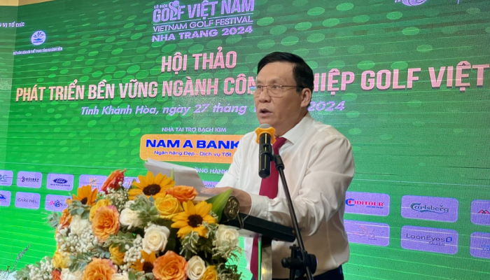 Saigon Giai Phong Newspaper organizes a workshop on sustainable development of Vietnam's golf industry