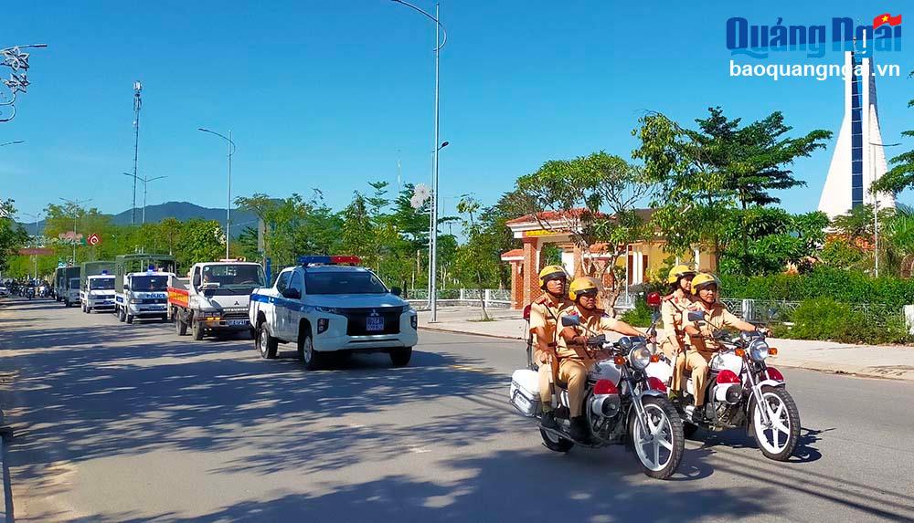 Police du district de Nghia Hanh