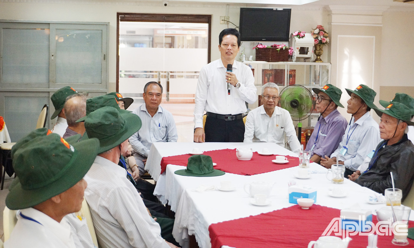 Comrade Nguyen Thanh Dieu wished the members of the delegation good health and an interesting and rewarding tour.