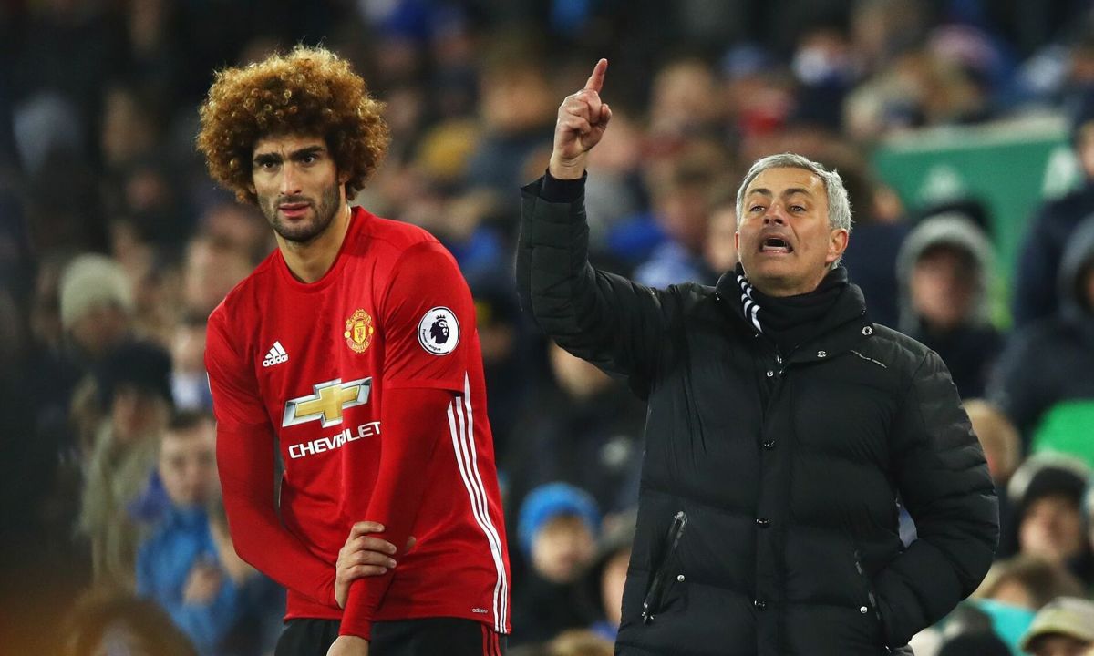 Mourinho félicite Fellaini pour sa retraite