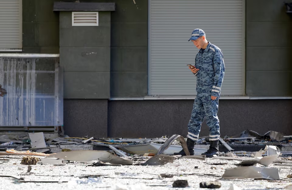 Ucrania lanzó su mayor ataque con drones contra Moscú, causando graves daños. Imagen 2