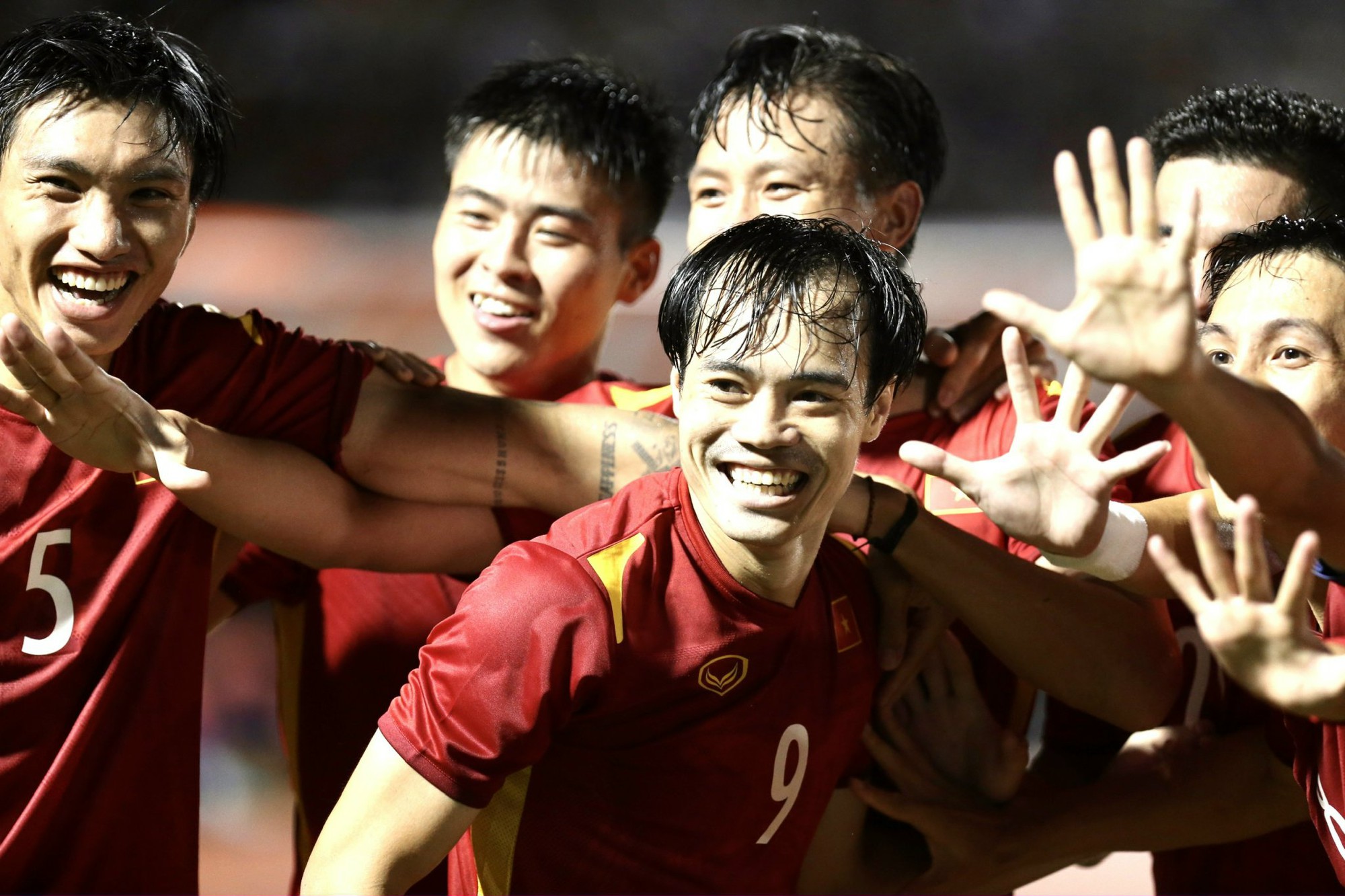 Văn Toàn ghi bàn cho đội tuyển Việt Nam trước thềm AFF Cup 2022