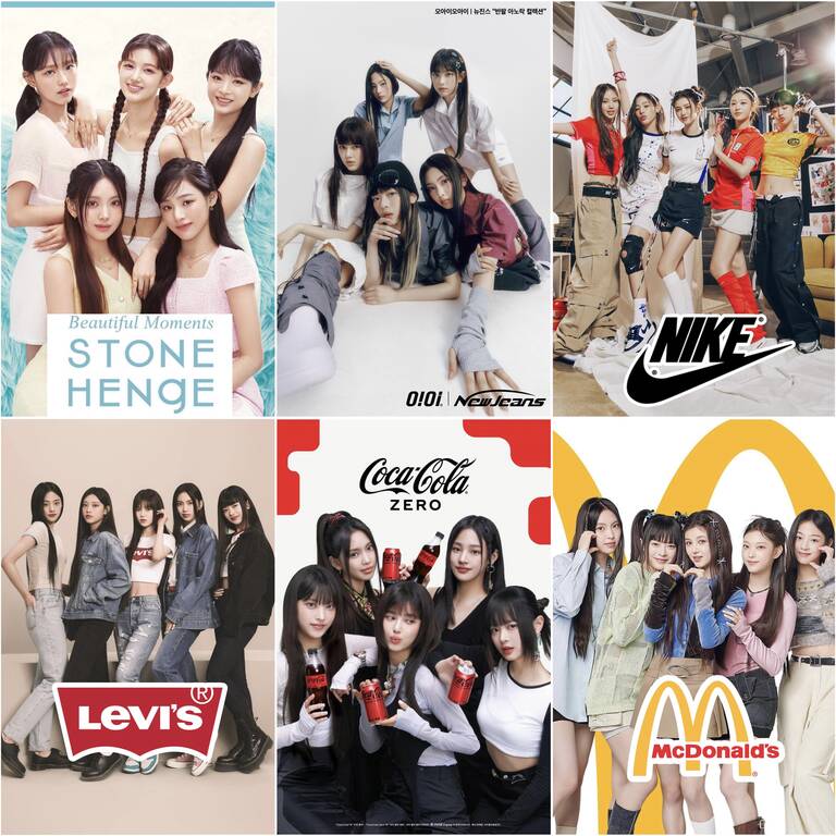 NewJeans es un rostro solicitado en la industria de la moda y la publicidad. Foto: Naver