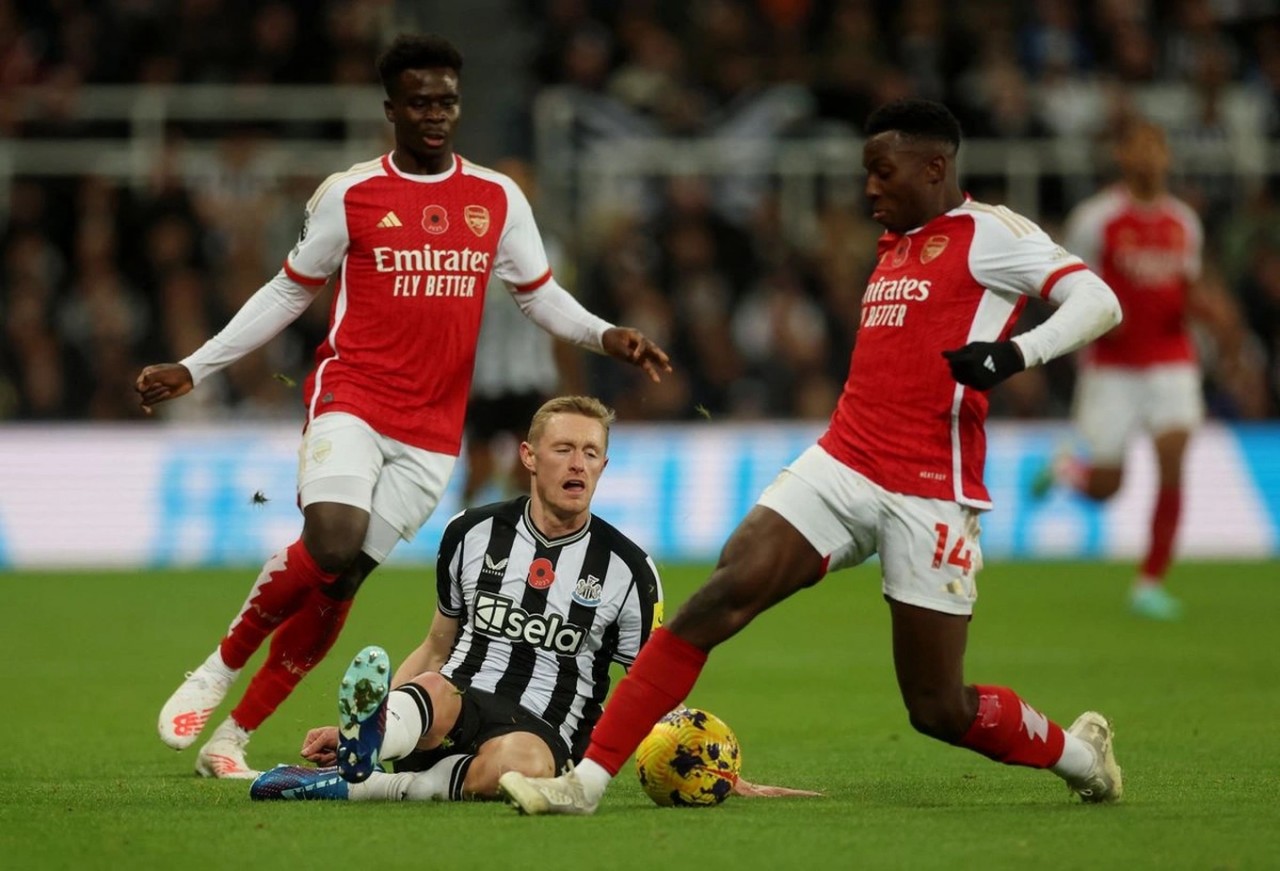 Arsenal chơi không tốt trên sân Newcastle. (Nguồn: EPL)