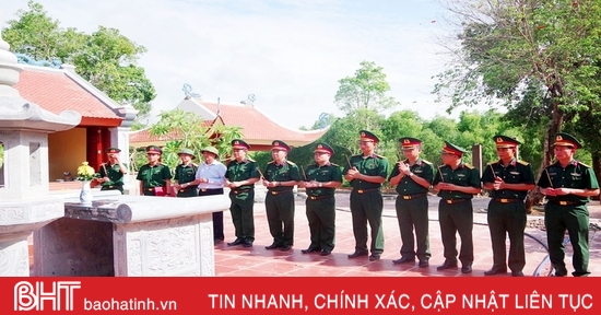 Quân khu 4 tri ân các anh hùng liệt sĩ tại Hà Tĩnh