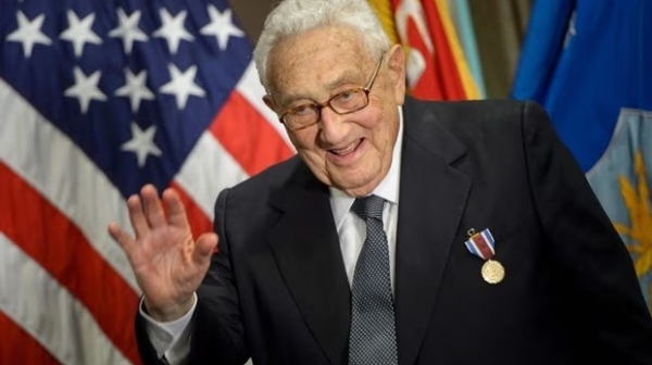 Former US Secretary of State Henry Kissinger dies at age 100