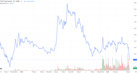 Cổ phiếu POM xuống đáy 17 tháng sau án hủy niêm yết