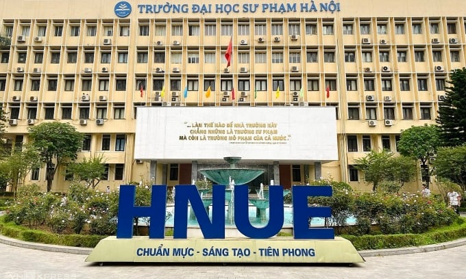 Campus der Nationalen Pädagogischen Universität Hanoi. Foto: Duong Tam