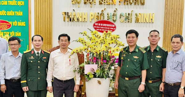 Ho Chi Minh City leaders visit and congratulate military units