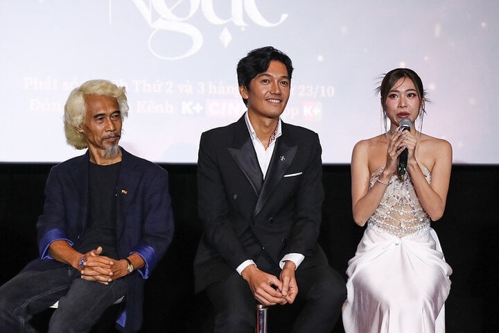 Meritorious Artist Phu Don, Quang Tuan and Nguyen Thao are the three main characters of the film.