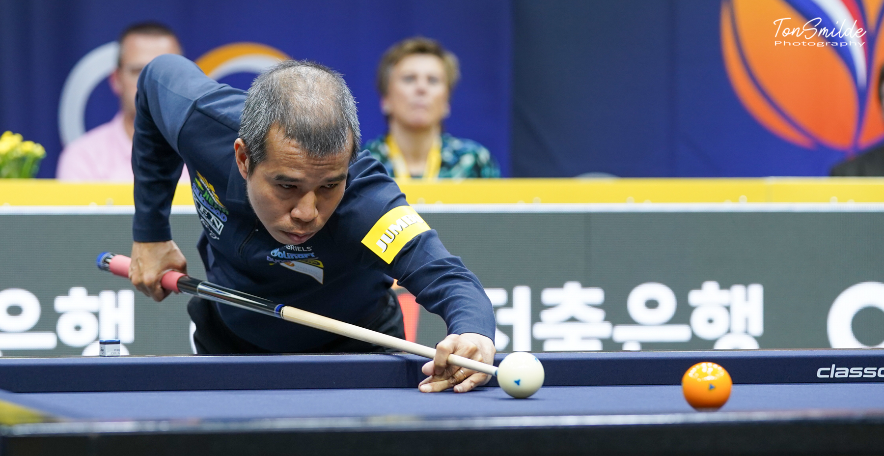 Billiards Việt Nam chinh phục World Cup Hàn Quốc: Trần Quyết Chiến dẫn đầu, nhưng...- Ảnh 1.