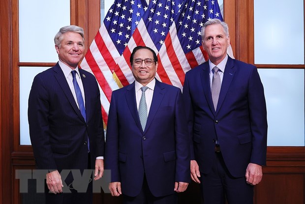 Le Premier ministre a eu des dizaines de réunions et participé à des événements à San Francisco, Washington DC et New York. Photo : VNA