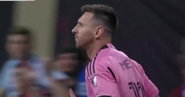 Messi entered the field in the second half, Inter Miami's winning streak ended