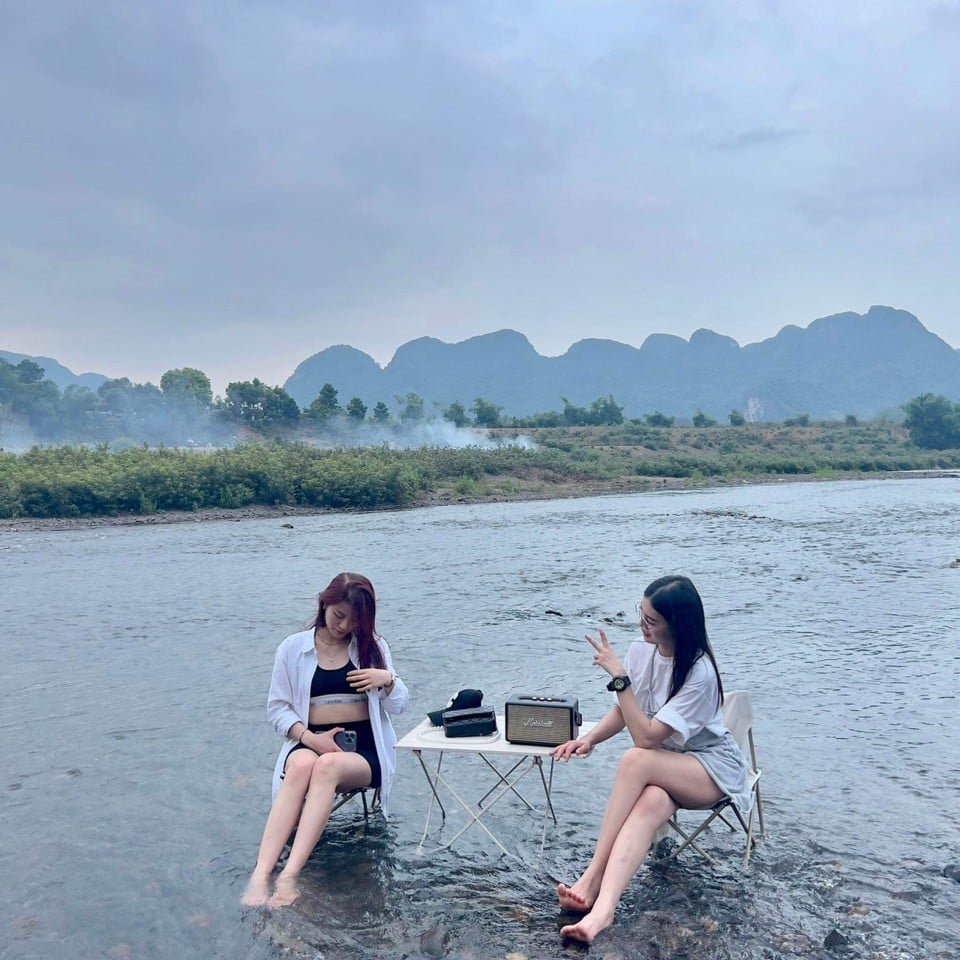 Río Boi, Hoa Binh: lugar ideal para acampar durante el fin de semana - Foto 1