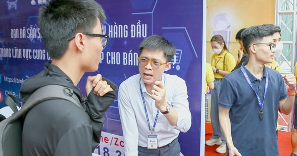 Partners of big companies spend a lot of money to train Vietnamese human resources