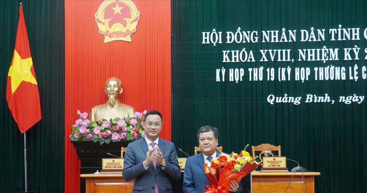 Quang Binh a un nouveau président du Comité populaire provincial