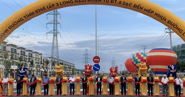 Mise en service de près de 400 milliards de routes provinciales reliant Ho Chi Minh-Ville