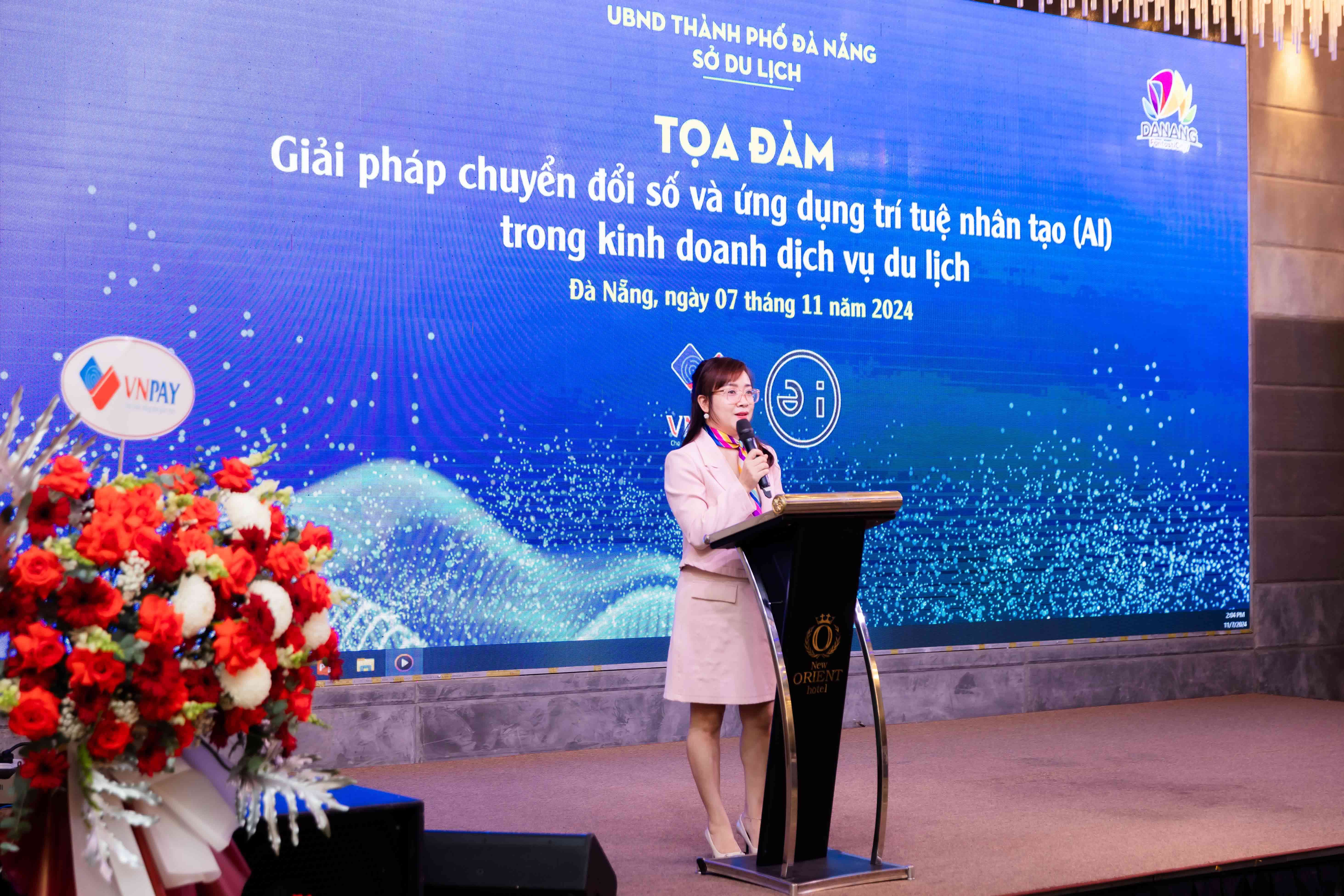 VNPAY mang bộ Giải pháp số hoá thanh toán đến với Toạ đàm về chuyển đổi số du lịch Đà Nẵng