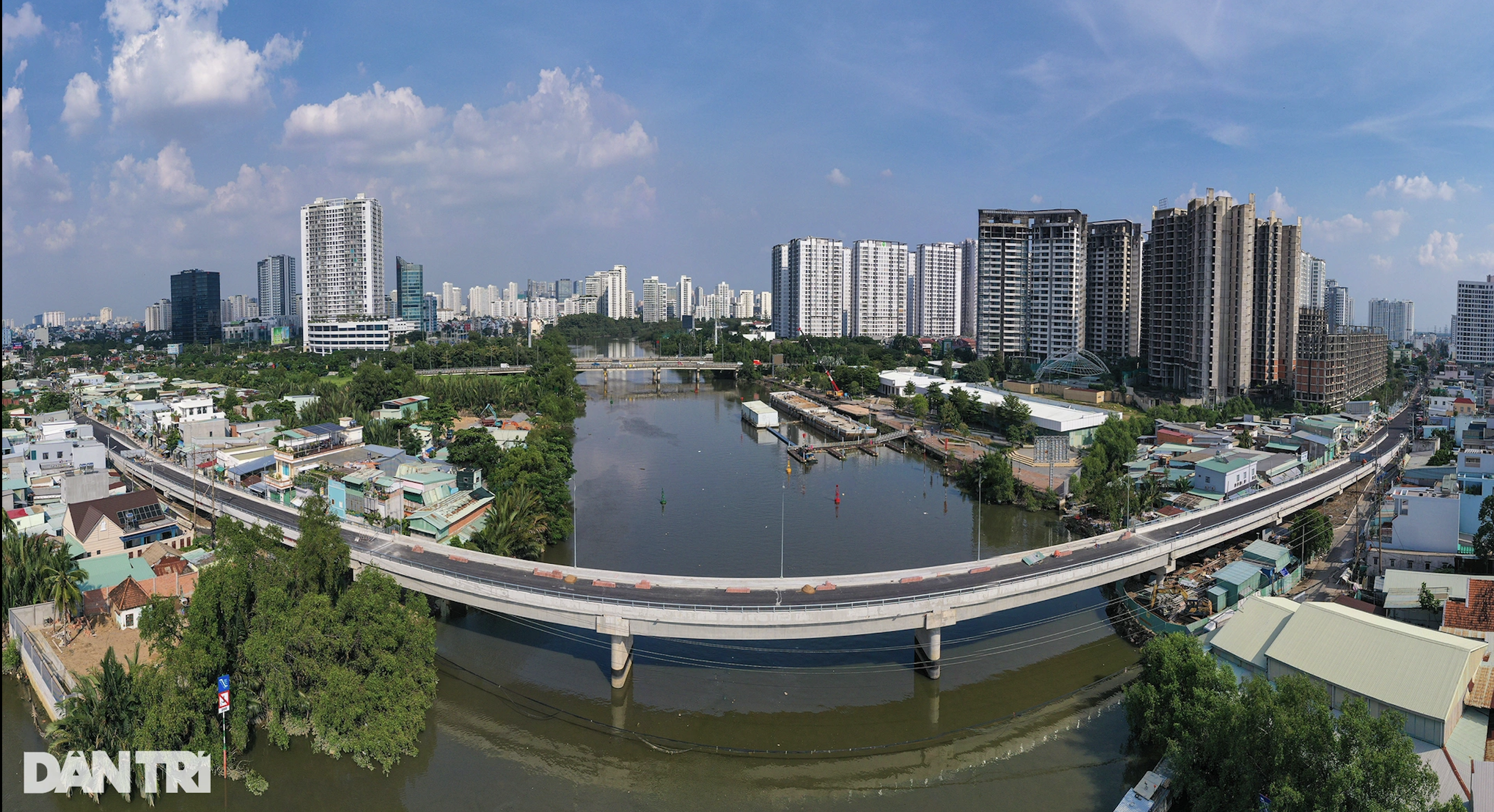 Bridge over 500 billion is about to open to traffic in South Saigon