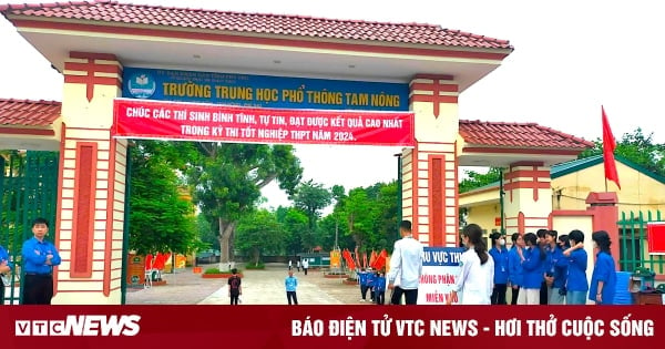 Phú Thọ bố trí chỗ học tạm cho học sinh sau vụ sập cầu Phong Châu