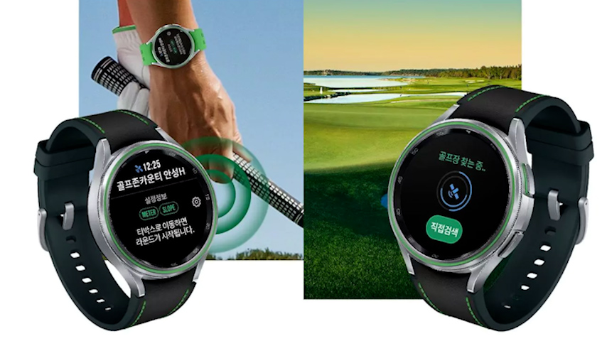 ゴルフ向けに特別に設計されたSamsung Galaxy Watch 6 Classic PXG Editionスマートウォッチ（写真1）
