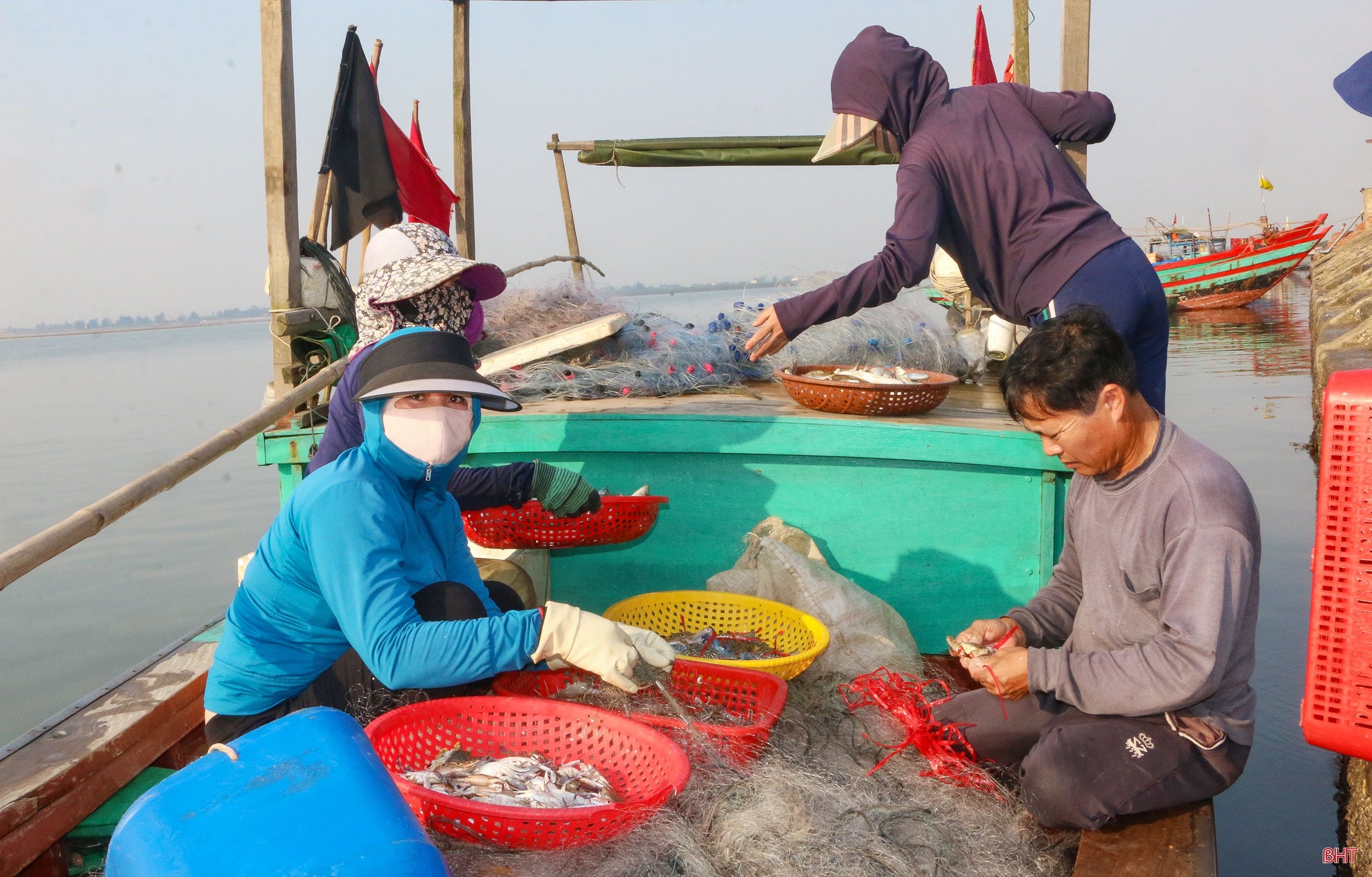 Fishermen love the sea