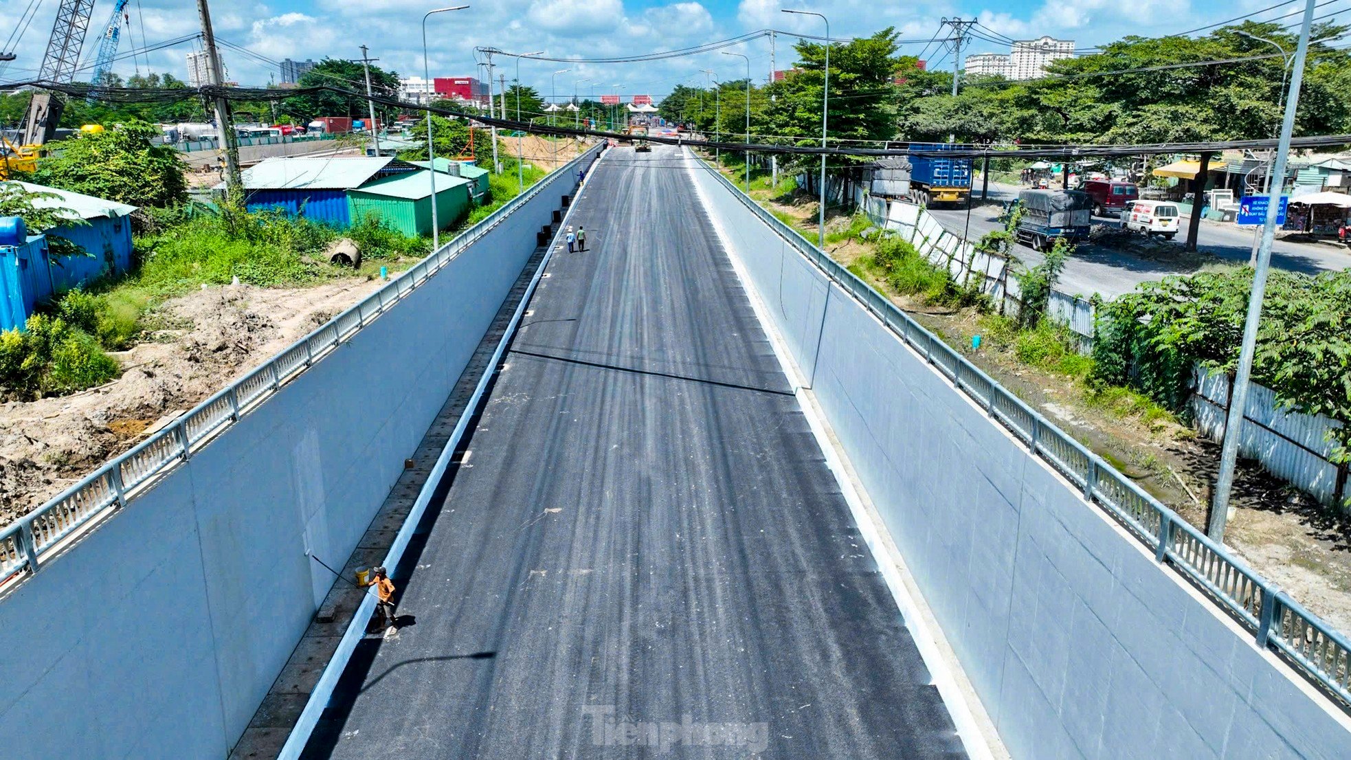 Revealing the underpass at the southern gateway intersection of Ho Chi Minh City, photo 3