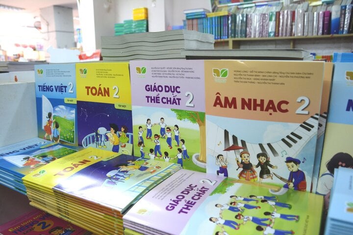 Sách giáo khoa chương trình giáo dục phổ thông mới. (Ảnh minh hoạ: H.C)