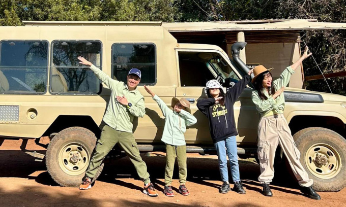 Yen's family went to Hluhluwe National Park to see wildlife.