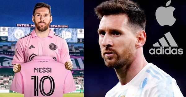 Apple and Adidas sponsor Lionel Messi to come to America