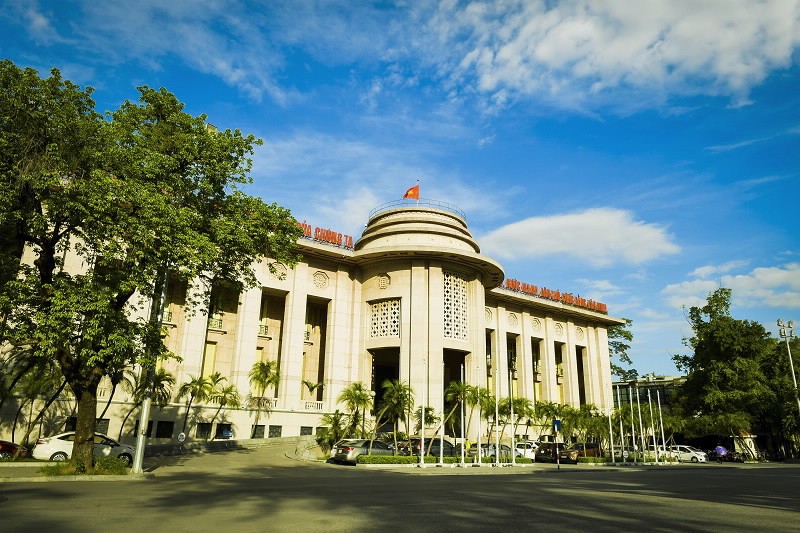 Trụ sở Ngân hàng Nhà nước Việt Nam: Việt Nam không còn nằm trong Danh sách giám sát về thao túng tiền tệ. (Nguồn: sbv.gov.vn) Trụ sở Ngân hàng Nhà nước Việt Nam: Việt Nam không còn nằm trong Danh sách giám sát về thao túng tiền tệ. (Nguồn: sbv.gov.vn)