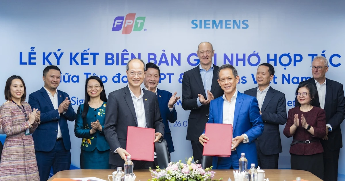 FPT và Siemens hợp tác thúc đẩy phát triển công nghệ