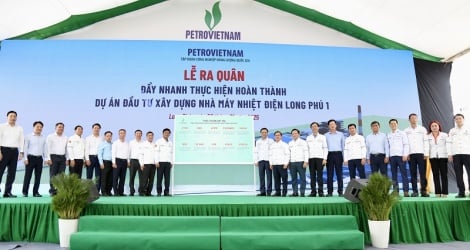 Petrovietnam dồn sức hoàn thành Nhiệt điện Long Phú 1 trước năm 2027