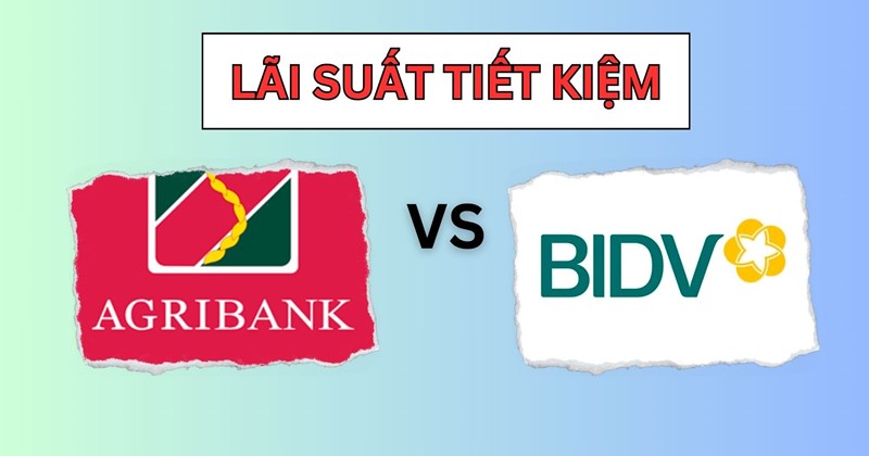 Có 1 tỉ đồng gửi tiết kiệm 12 tháng ở BIDV hay Agribank để nhận lãi suất cao