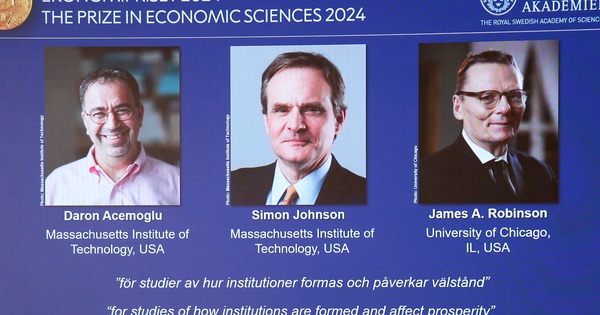 2024年ノーベル経済学賞、3人のアメリカ人科学者に授与