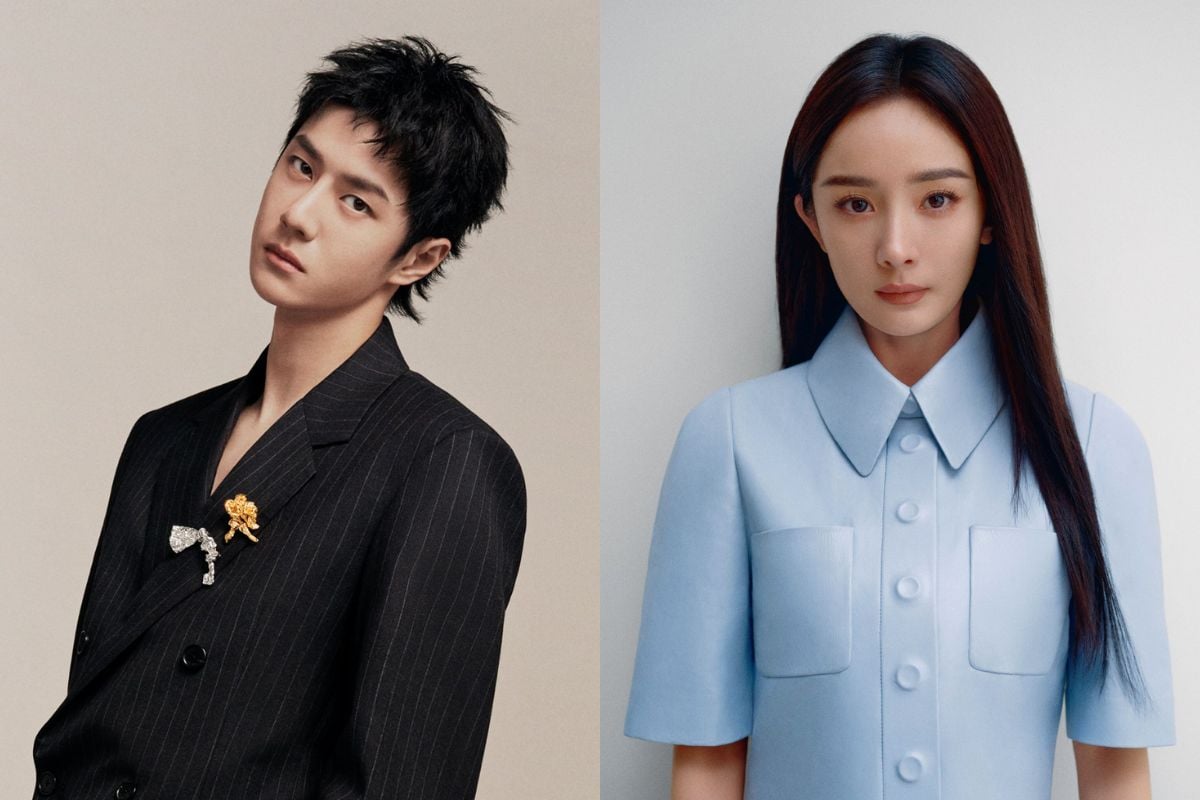 Wang Yibo and Yang Mi are both Loewe global ambassadors. Photo: Loewe