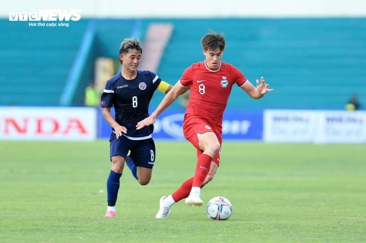 La selección sub-23 de Singapur decepcionó ante la selección sub-23 de Guam.