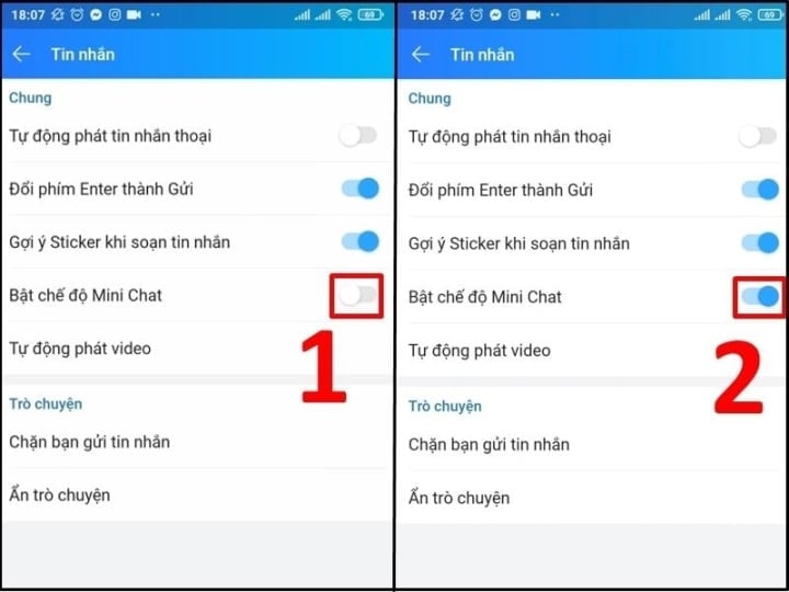 Cómo solucionar que Zalo no muestre las burbujas de chat en Android - 2