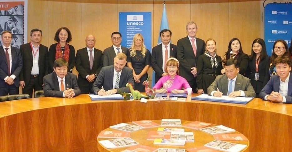 Sovico và UNESCO kí kết văn kiện hợp tác chiến lược 2025 - 2035